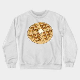 Waffle Illustration Crewneck Sweatshirt